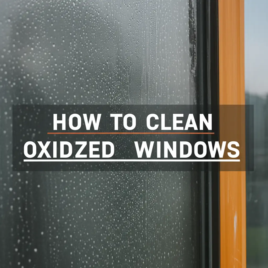 How To Clean Oxidized Windows
