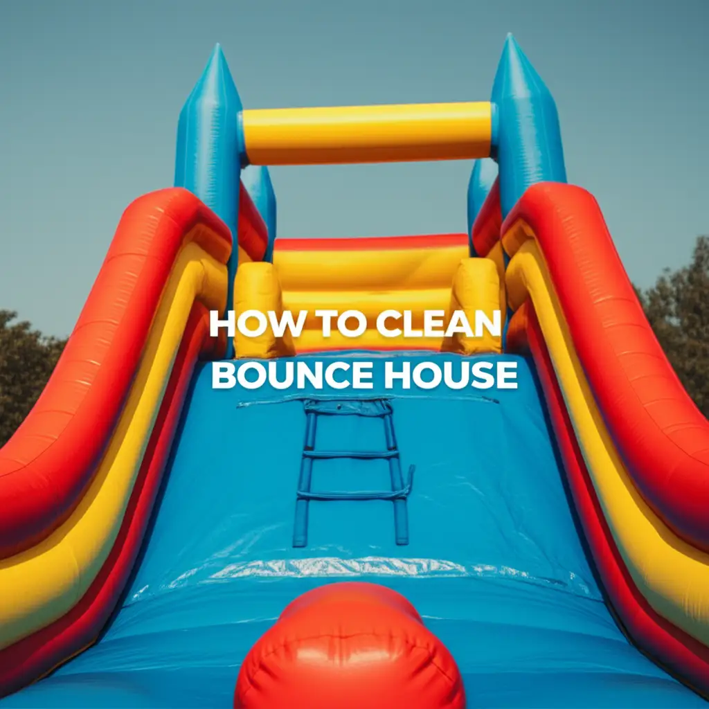 How To Clean Bounce House