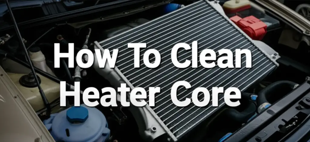 How To Clean Heater Core