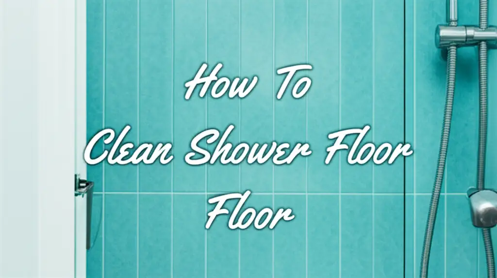 How To Clean Shower Floor