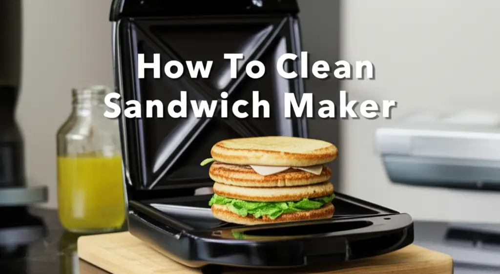 How To Clean Sandwich Maker