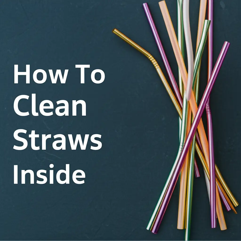 How To Clean Straws Inside