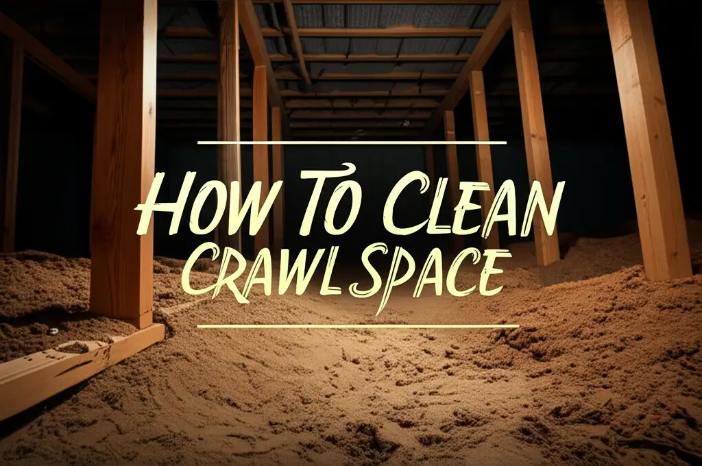 How To Clean Crawl Space
