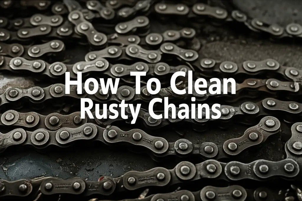 How To Clean Rusty Chains