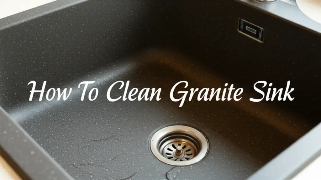 How To Clean Granite Sink