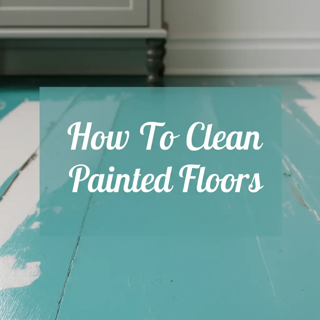 How To Clean Painted Floors Safely & Effectively