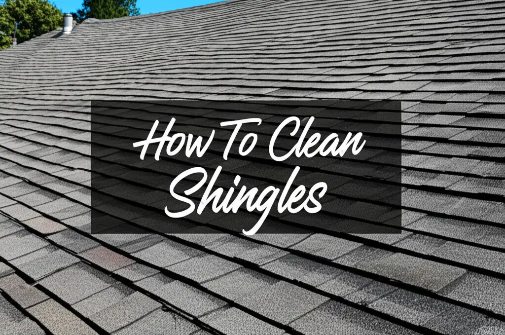 How To Clean Roof Shingles