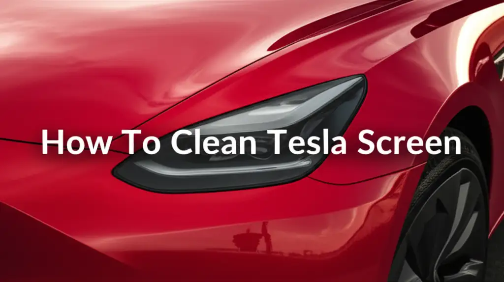 How To Clean Tesla Screen
