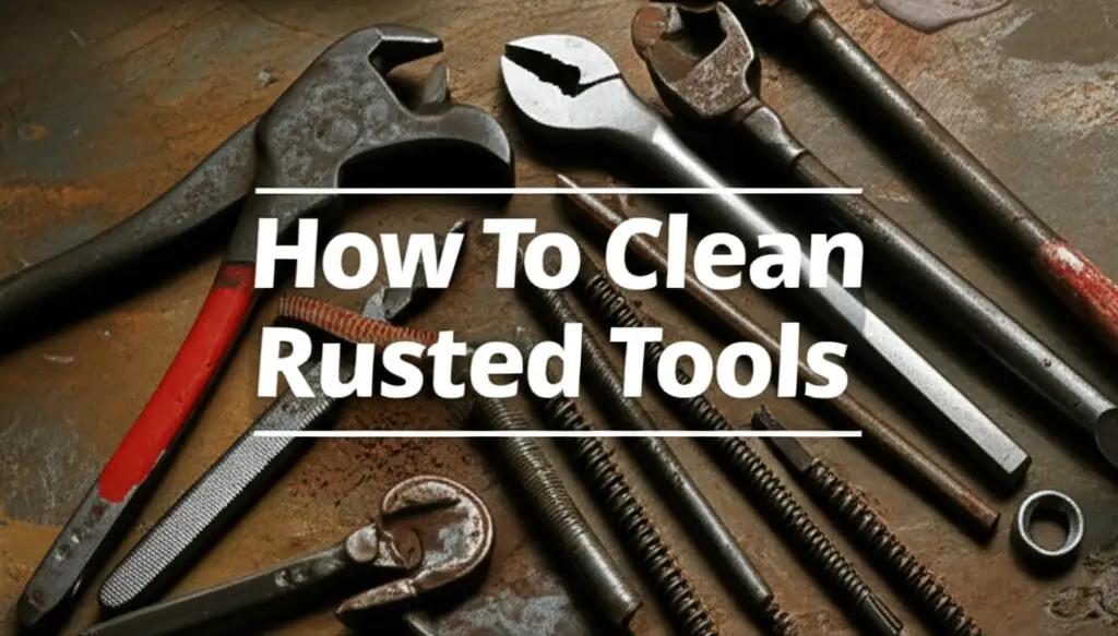 How To Clean Rusted Tools