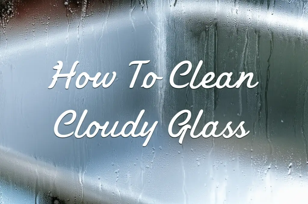 How To Clean Cloudy Glass