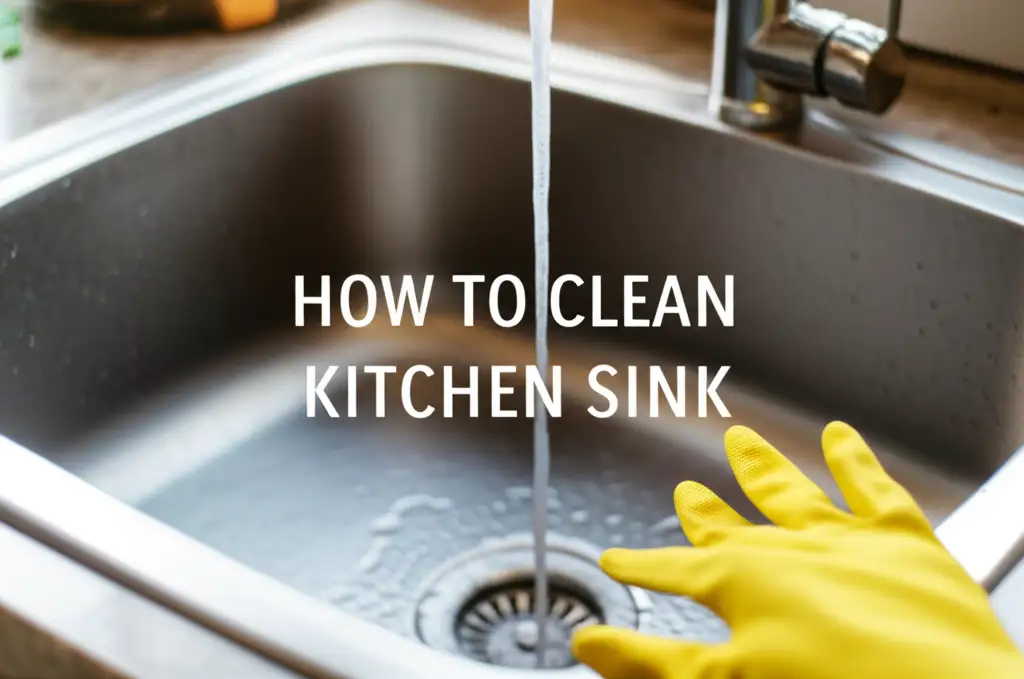 How To Clean Kitchen Sink