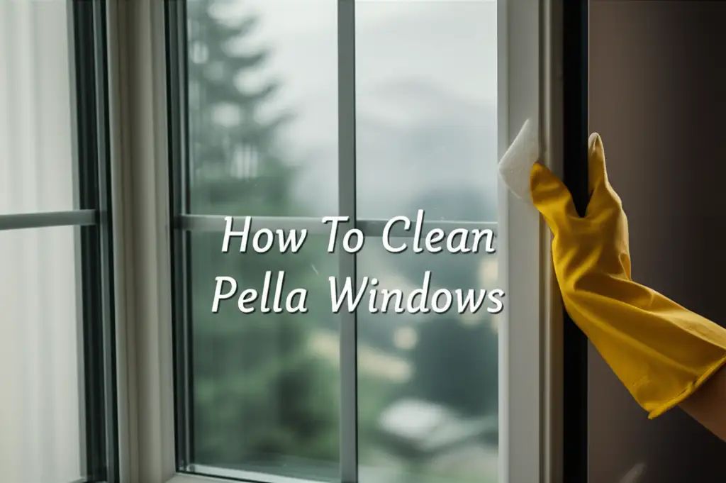 How To Clean Pella Windows