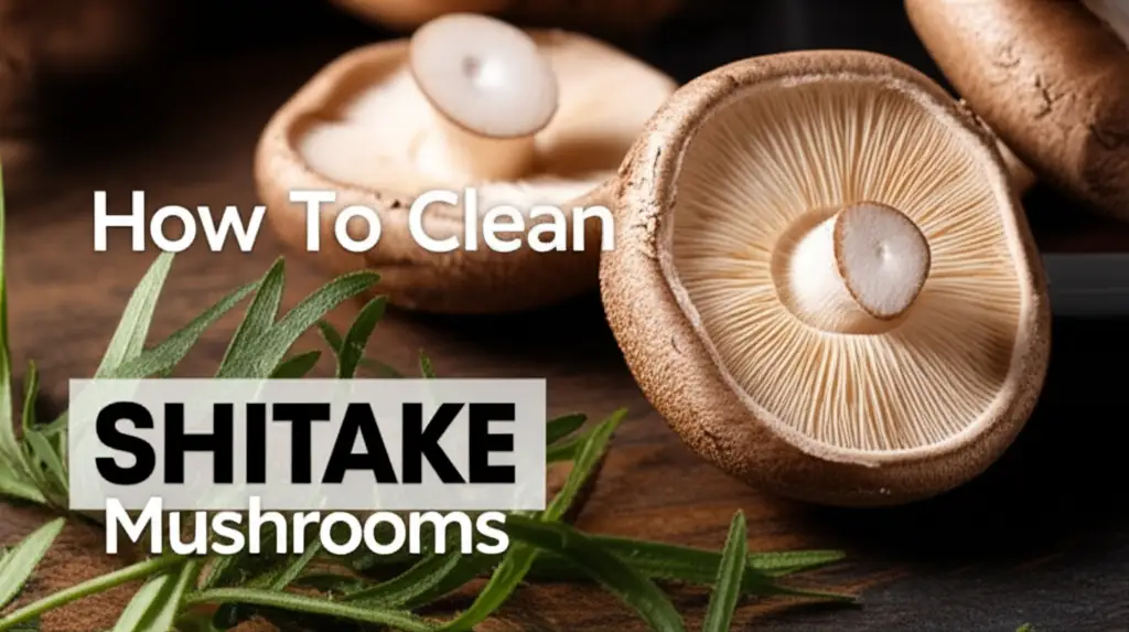 How To Clean Shiitake Mushrooms