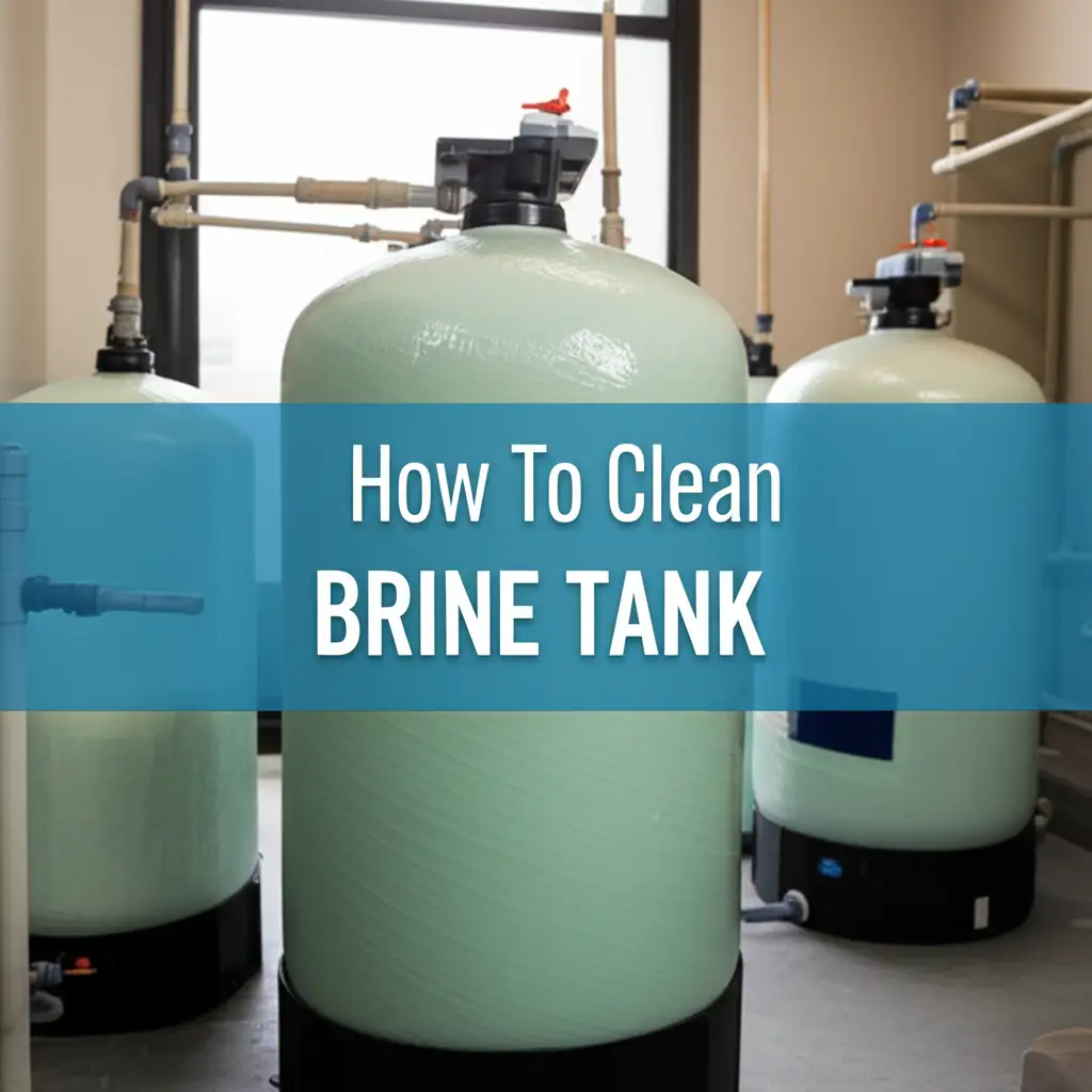 How To Clean Brine Tank