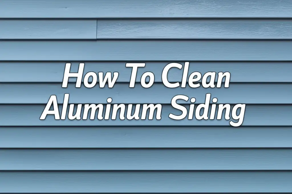 How To Clean Aluminum Siding
