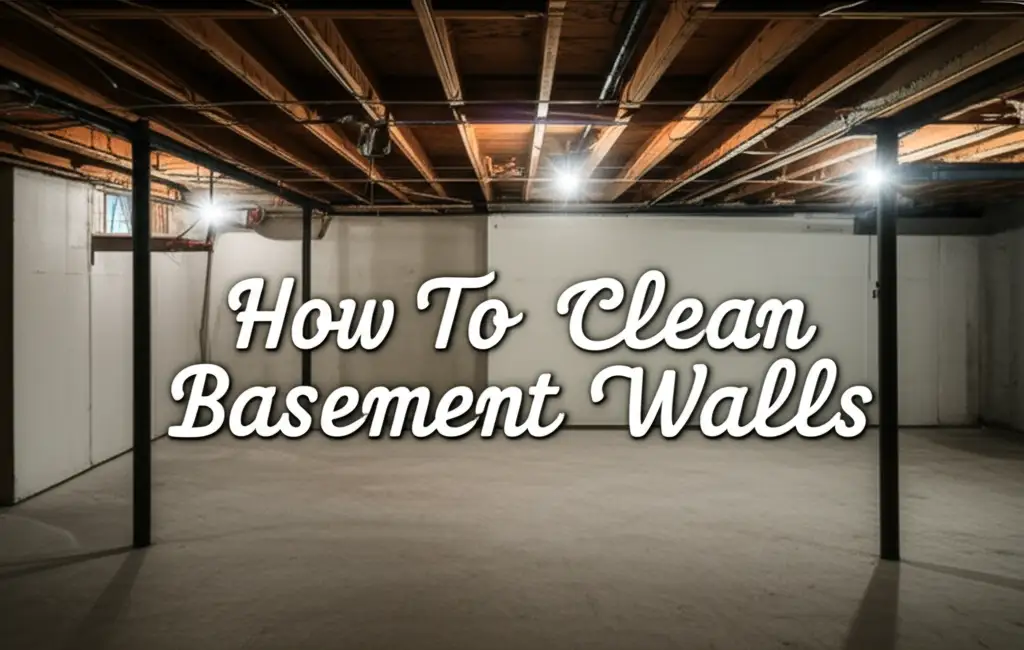 How To Clean Basement Walls