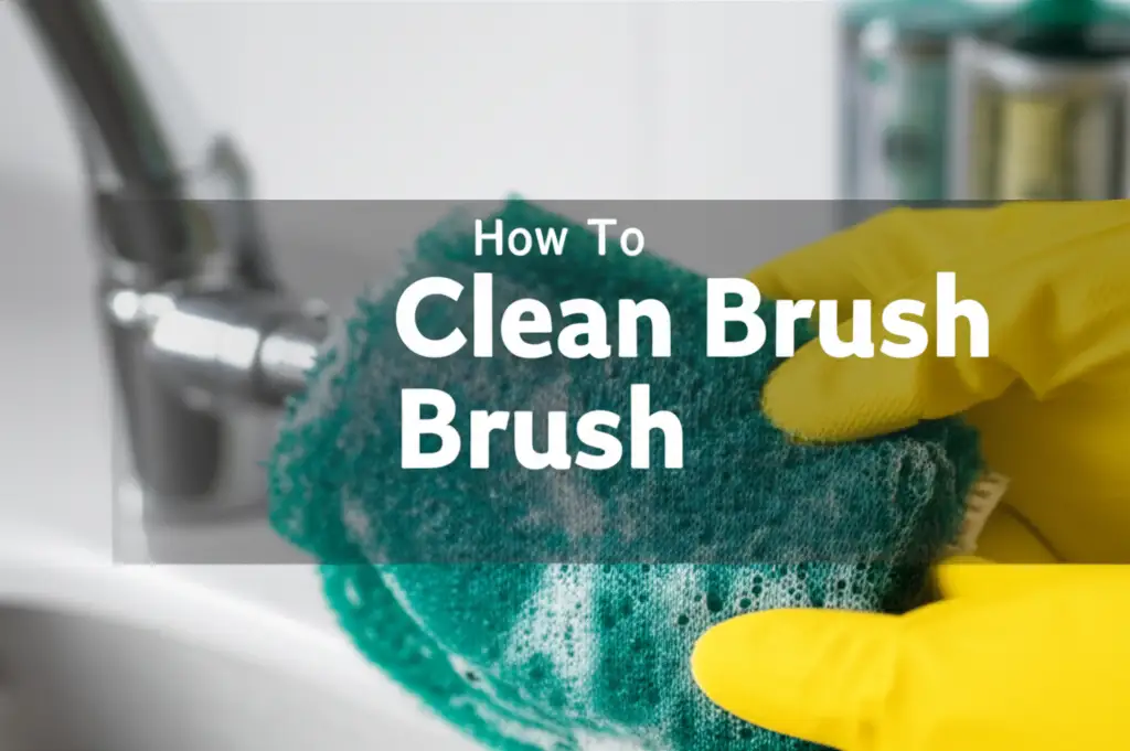 How To Clean Dish Brush