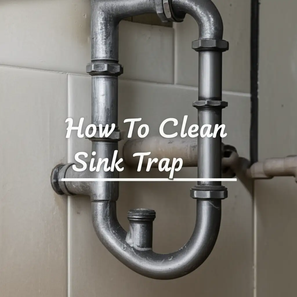 How To Clean Sink Trap