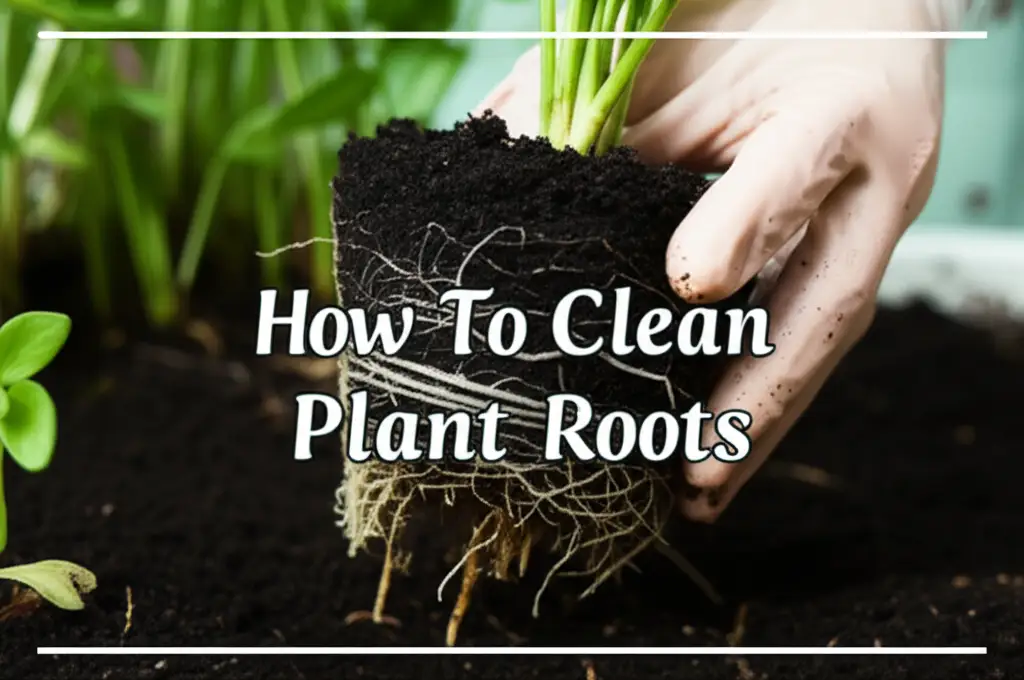 How To Clean Plant Roots