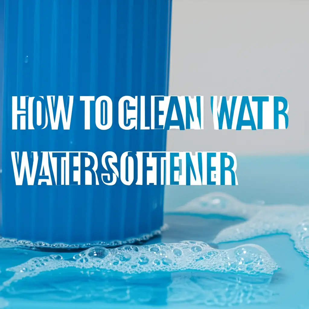 How To Clean Water Softener