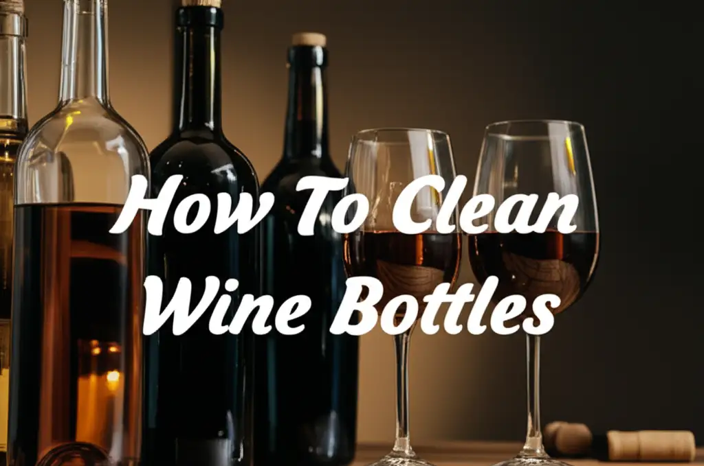 How To Clean Wine Bottles
