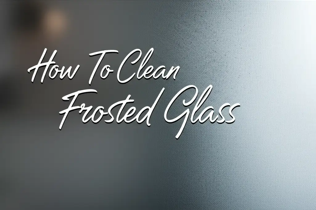 How To Clean Frosted Glass