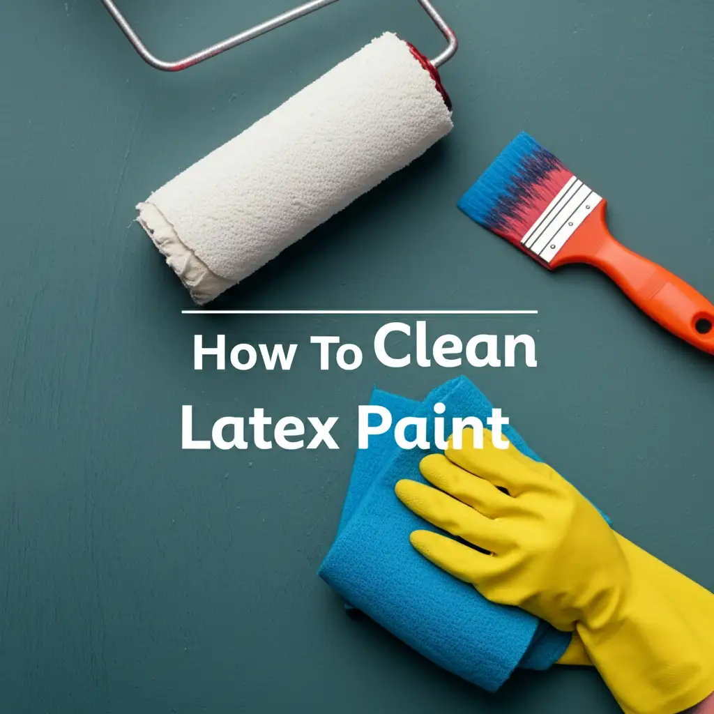 How To Clean Latex Paint
