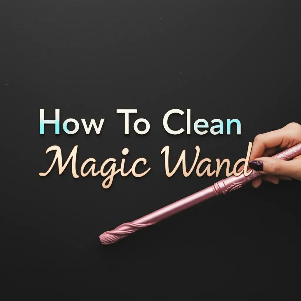 How To Clean Magic Wand