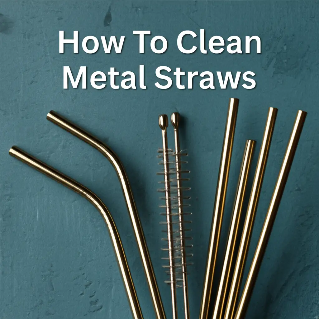How To Clean Metal Straws