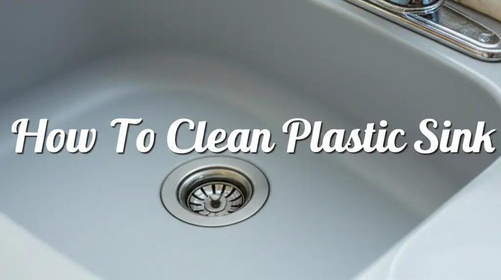 How To Clean Plastic Sink