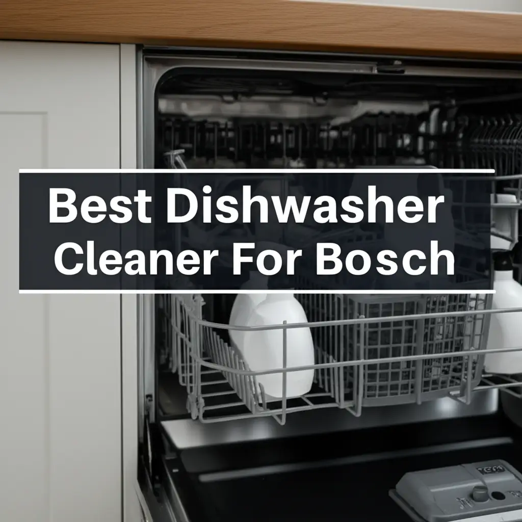 Struggling with a grimy Bosch dishwasher? We tested dozens of cleaners to find the top performers. Discover the best dishwasher cleaner for bosch and restore your machine's sparkle.