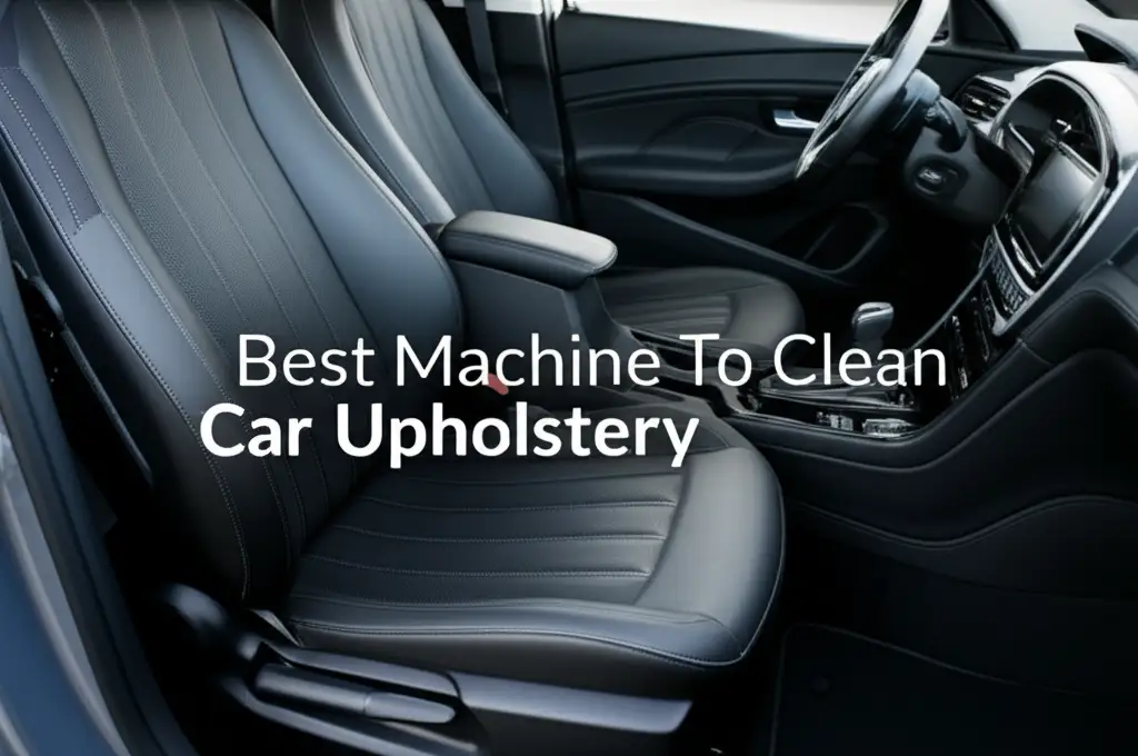 10 Best Machine To Clean Car Upholstery for 2025