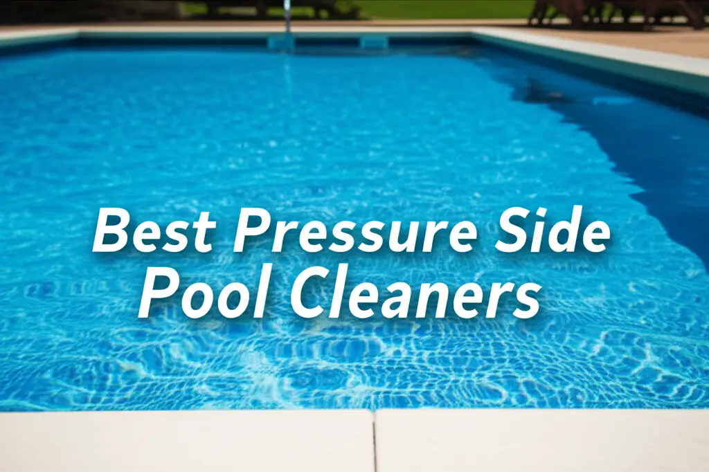 Searching for the best pressure side pool cleaners? We tested dozens to find top models for performance and value. Find your perfect pool cleaner today!