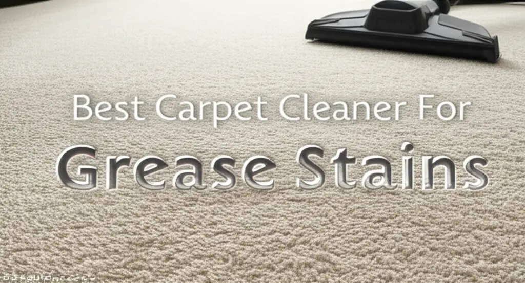 Best Carpet Cleaner For Grease Stains