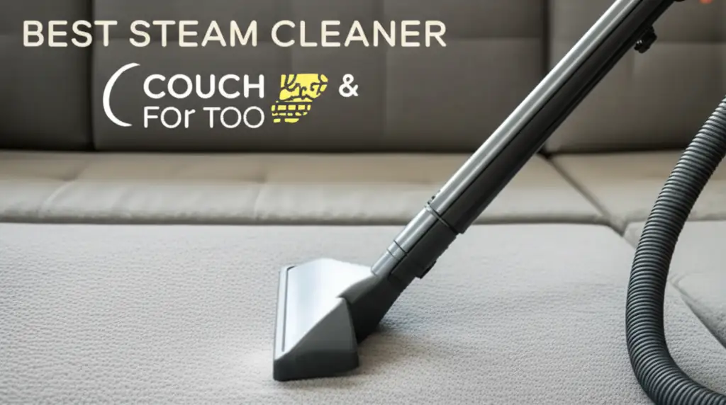 Struggling with couch stains? We tested dozens of models to find the ultimate steam cleaner for you. Get ready for a spotless sofa with our expert picks.