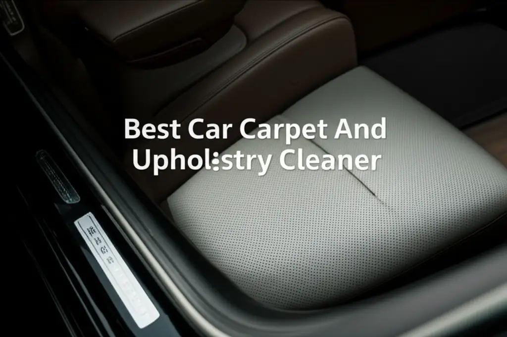 Searching for the best car carpet and upholstery cleaner? We tested dozens of top-rated options to help you find the perfect solution for a showroom-clean interior.