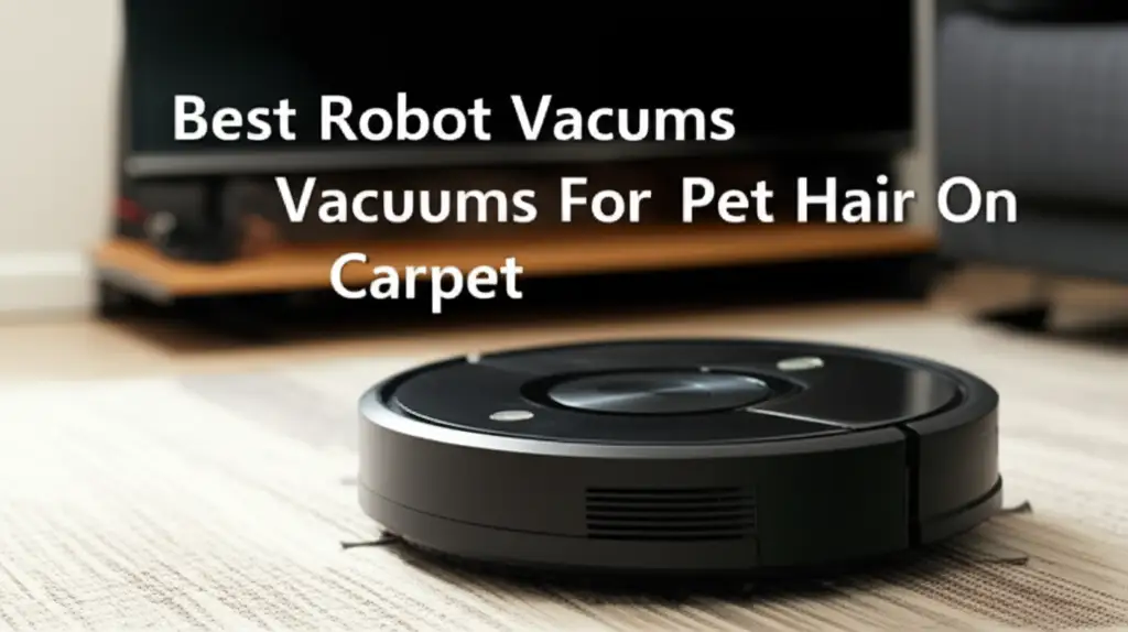 Best Robot Vacuums For Pet Hair On Carpet