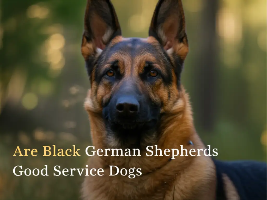 Are Black German Shepherds Good Service Dogs