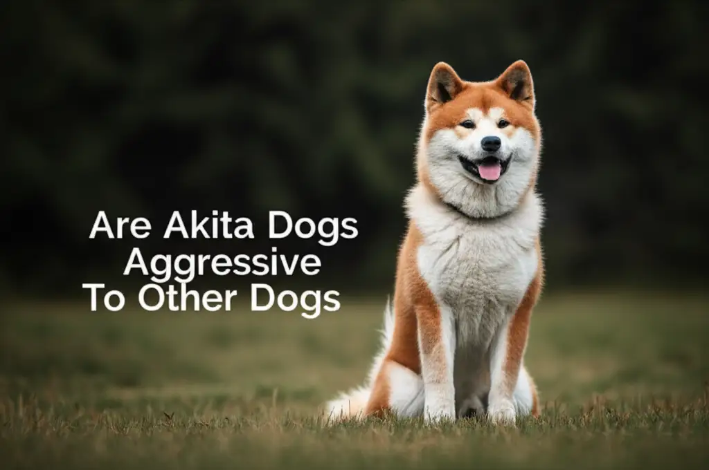 Are Akita Dogs Aggressive To Other Dogs