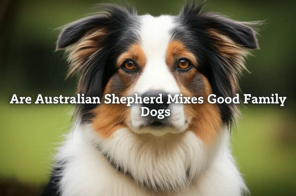 Are Australian Shepherd Mixes Good Family Dogs