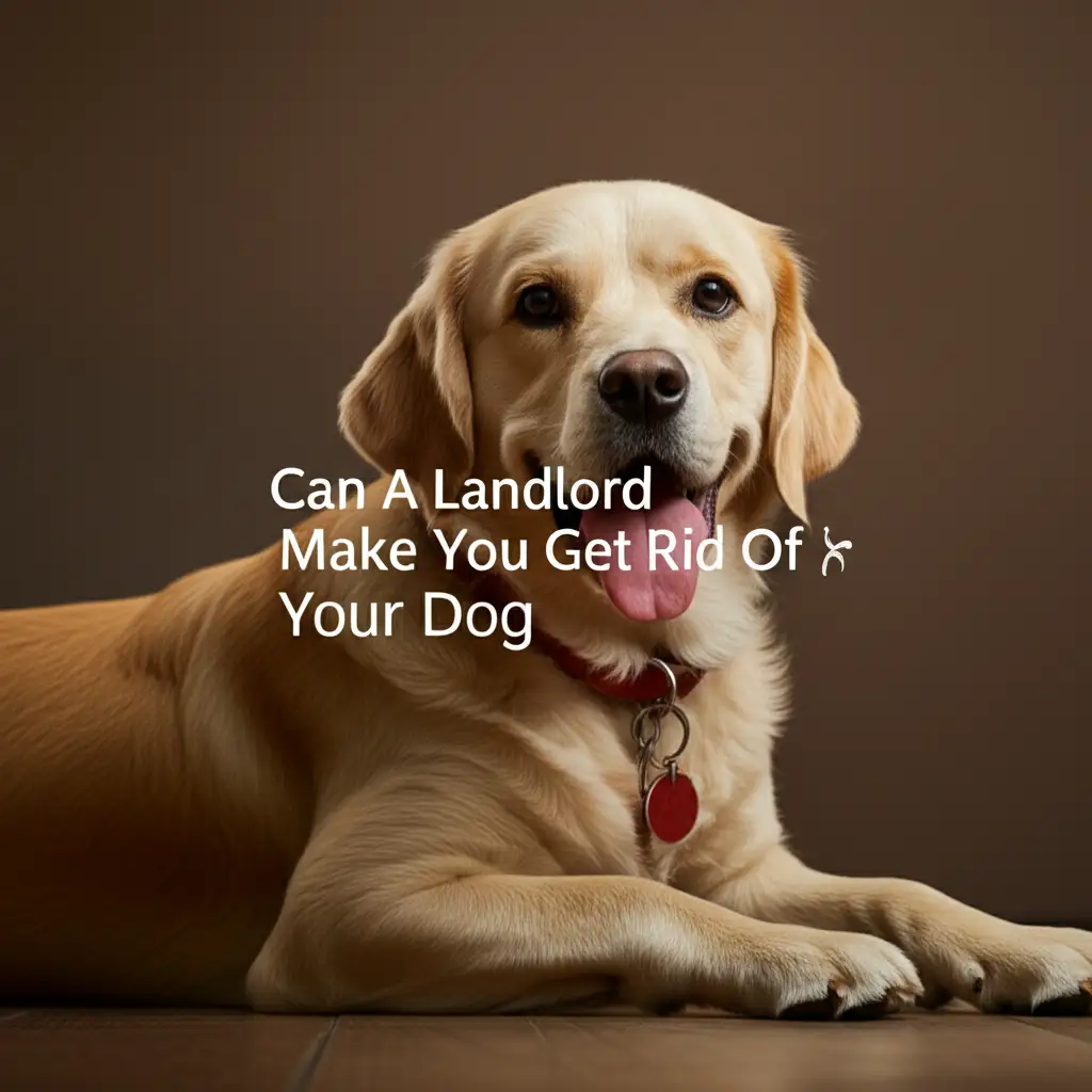 Can A Landlord Make You Get Rid Of Your Dog