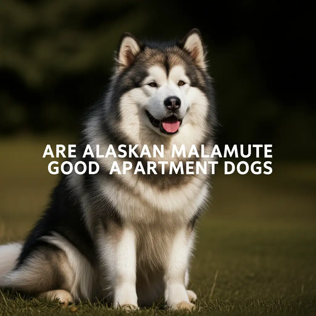 Are Alaskan Malamute Good Apartment Dogs