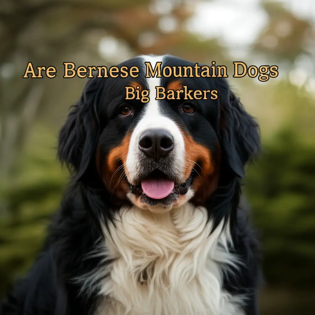 Are Bernese Mountain Dogs Big Barkers
