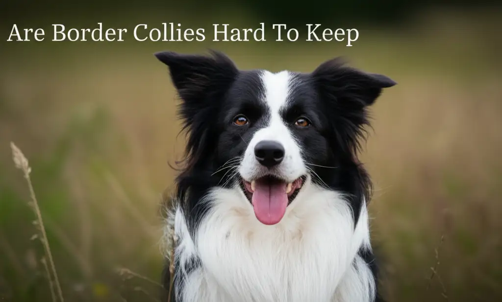 Are Border Collies Hard To Keep