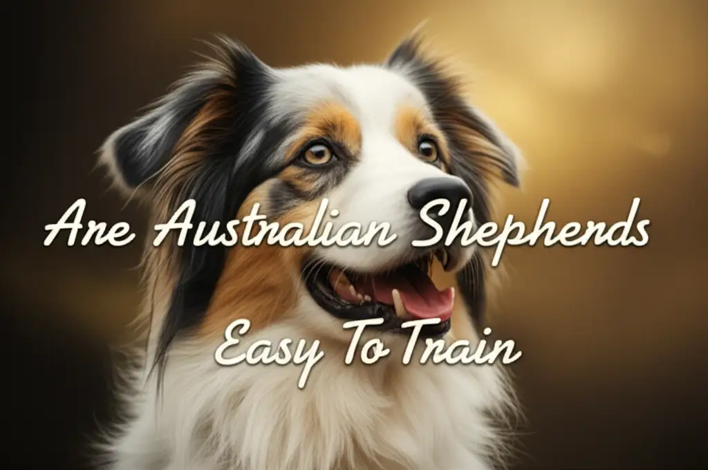 Are Australian Shepherds Easy To Train
