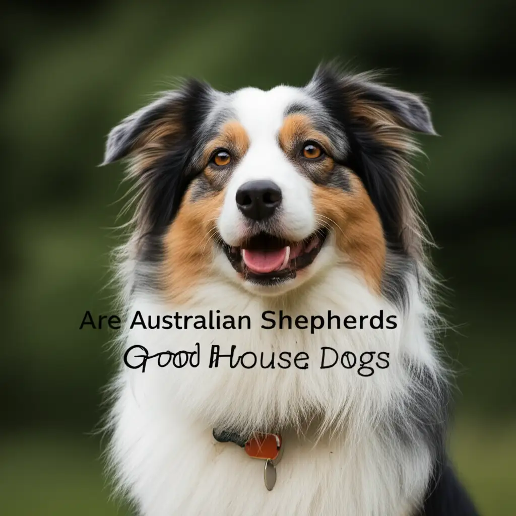 Are Australian Shepherds Good House Dogs
