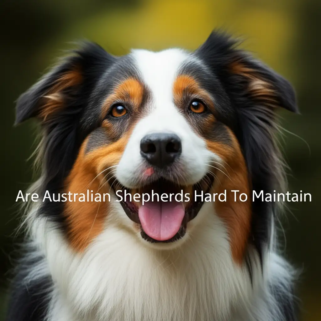 Are Australian Shepherds Hard To Maintain