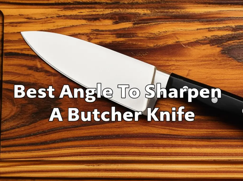 Best Angle To Sharpen A Butcher Knife