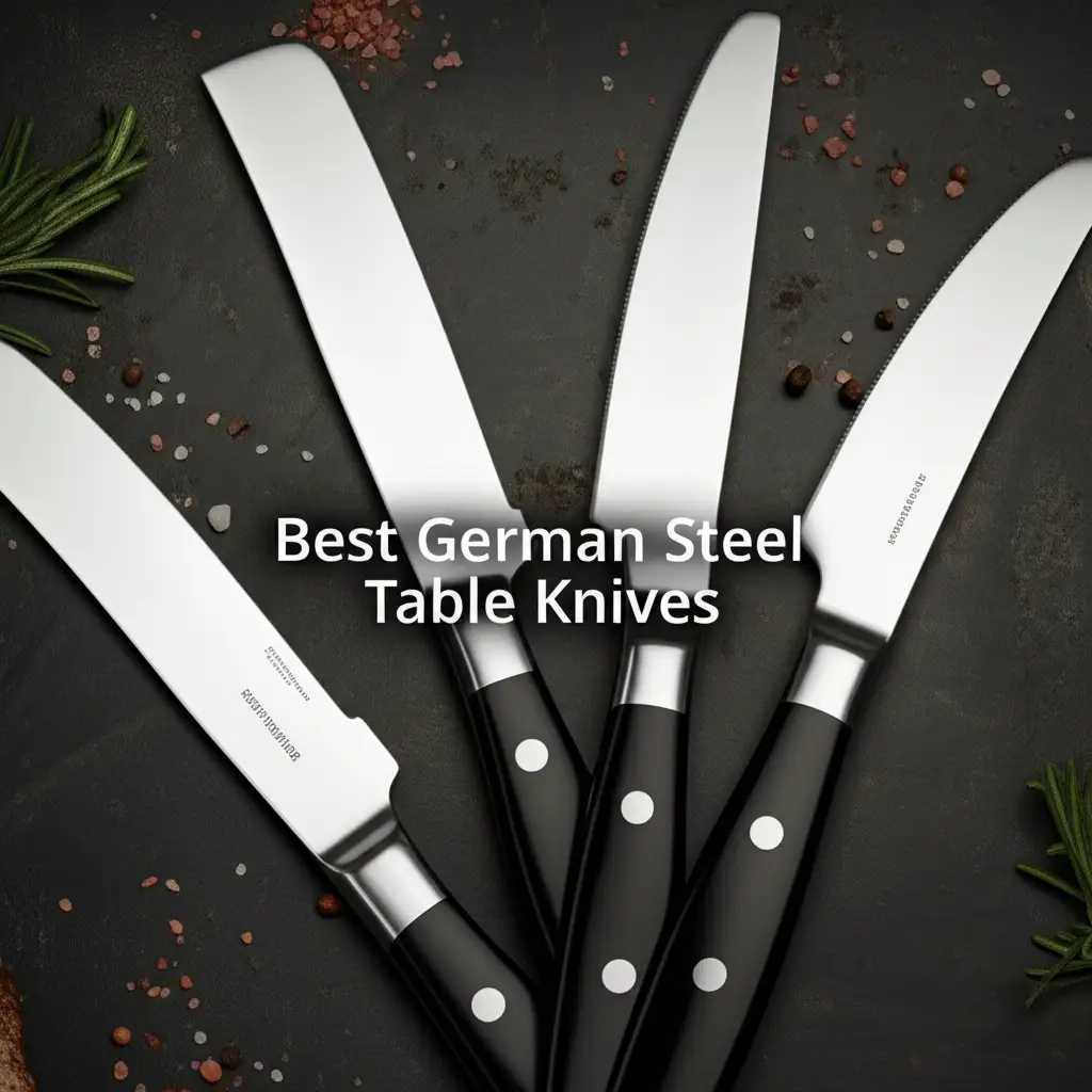 8 Best German Steel Table Knives for a Superior Dining Experience