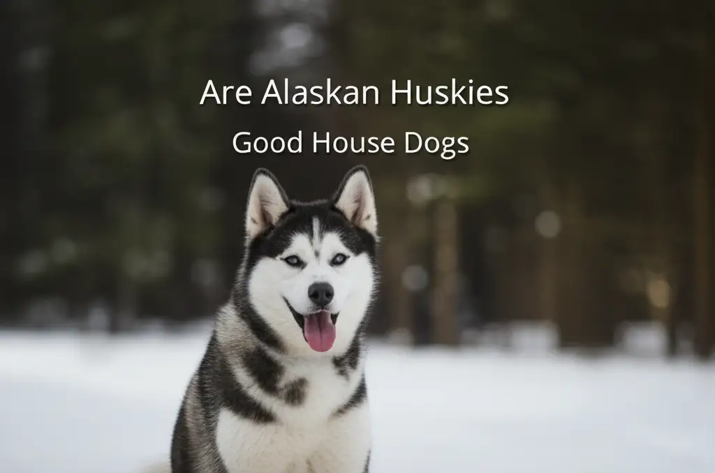 Are Alaskan Huskies Good House Dogs